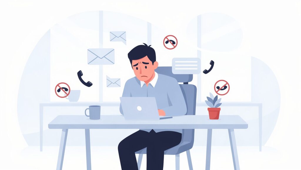 決裁者に届かない、埋もれるアプローチ