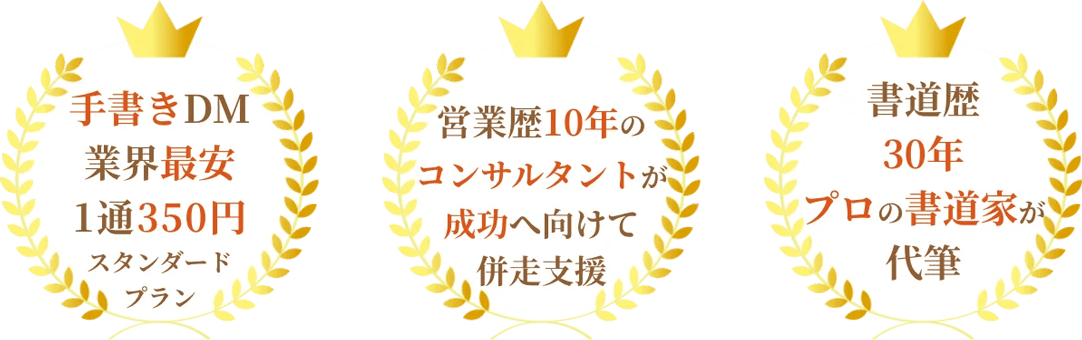 手書きDMで想いを届ける手紙営業代行ならお任せください